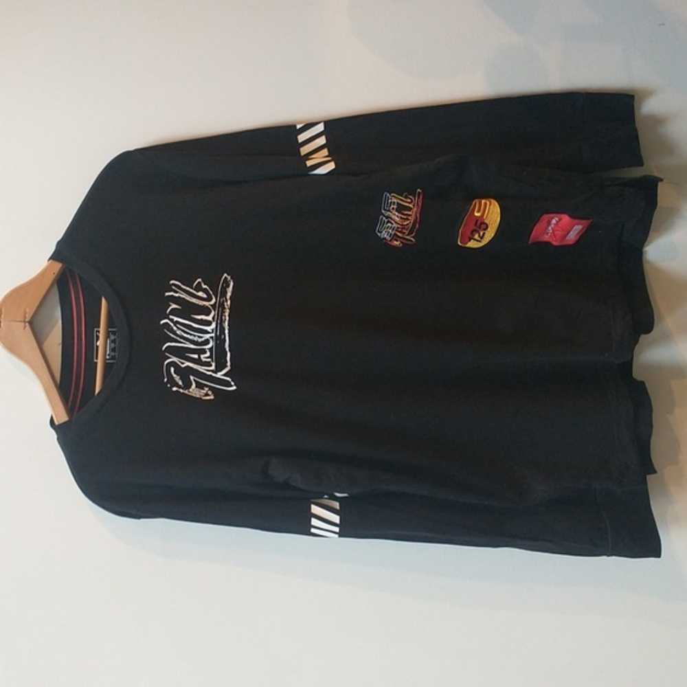 Puma x Ferrari Racing‎ Black Long Sleeve Embroidered T-shirt. Medium.
